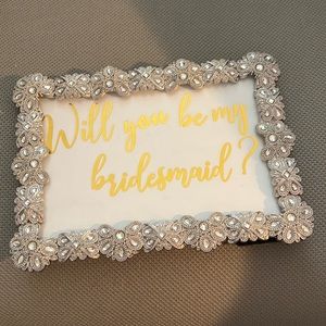 Sparkling picture frame 6 x 4 inches.